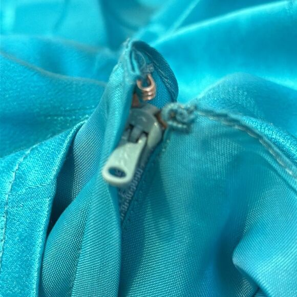 Vintage Francesca of Damon for starington women’s silk midi dress size 10 - Picture 11 of 12